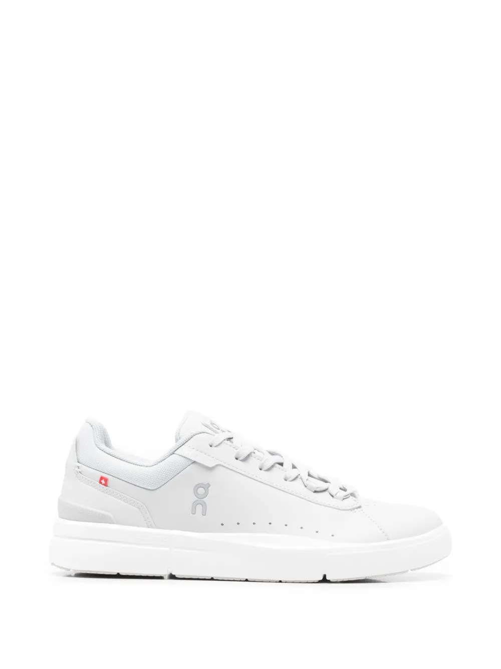 On The Roger lace-up fastening sneakers - Grigio