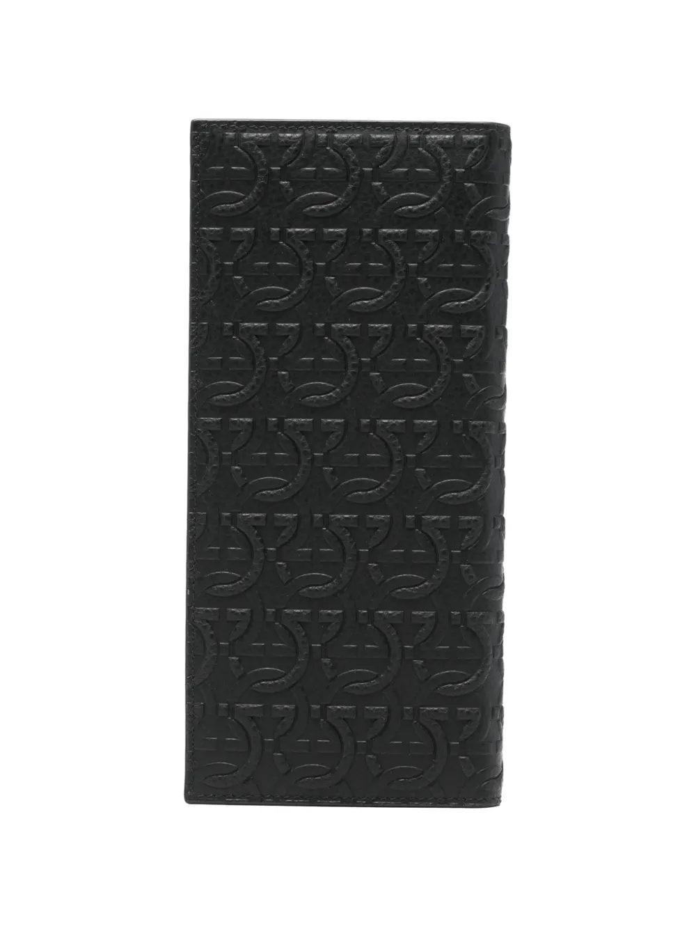  Ferragamo Logo Wallet - Black 