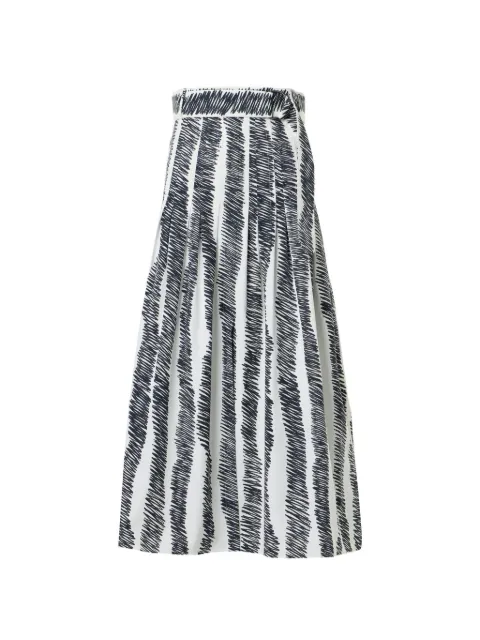 Akris Punto pleated midi skirt