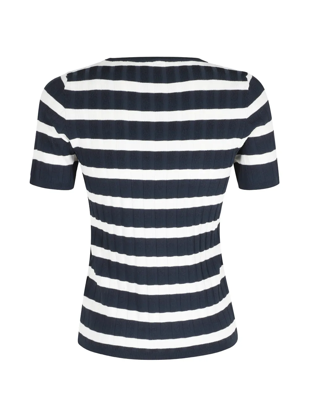  Roberto Collina Striped Knitted Top - Blue 