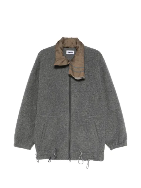 Magliano scarf drawstring coat