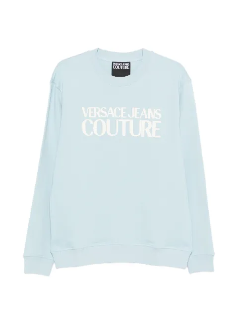 Versace Jeans Couture logo crew-neck sweatshirt