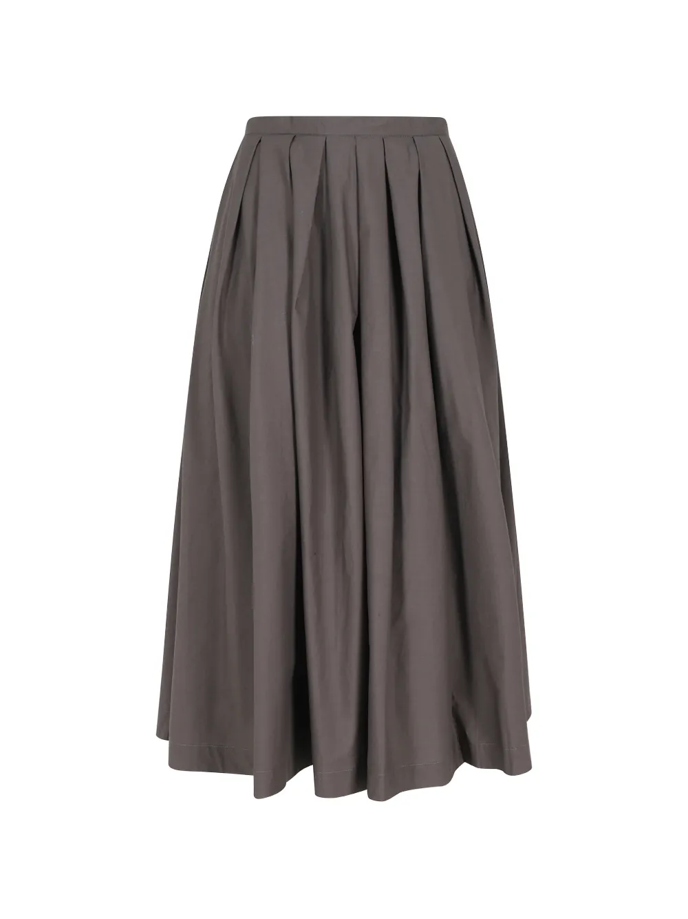 Roberto Collina pleated midi skirt - Grau