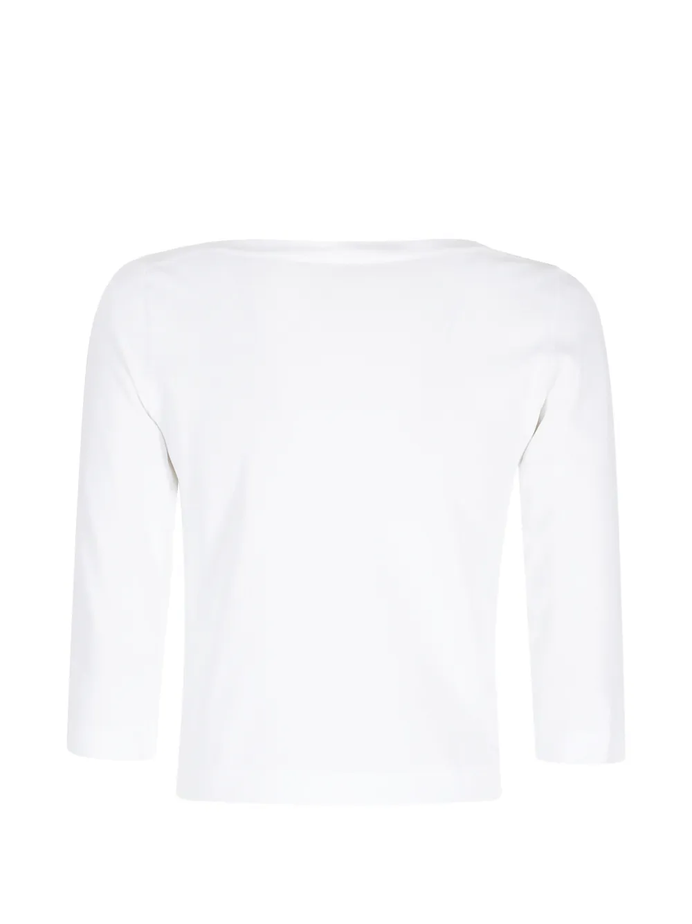 Roberto Collina T-shirt met boothals Wit