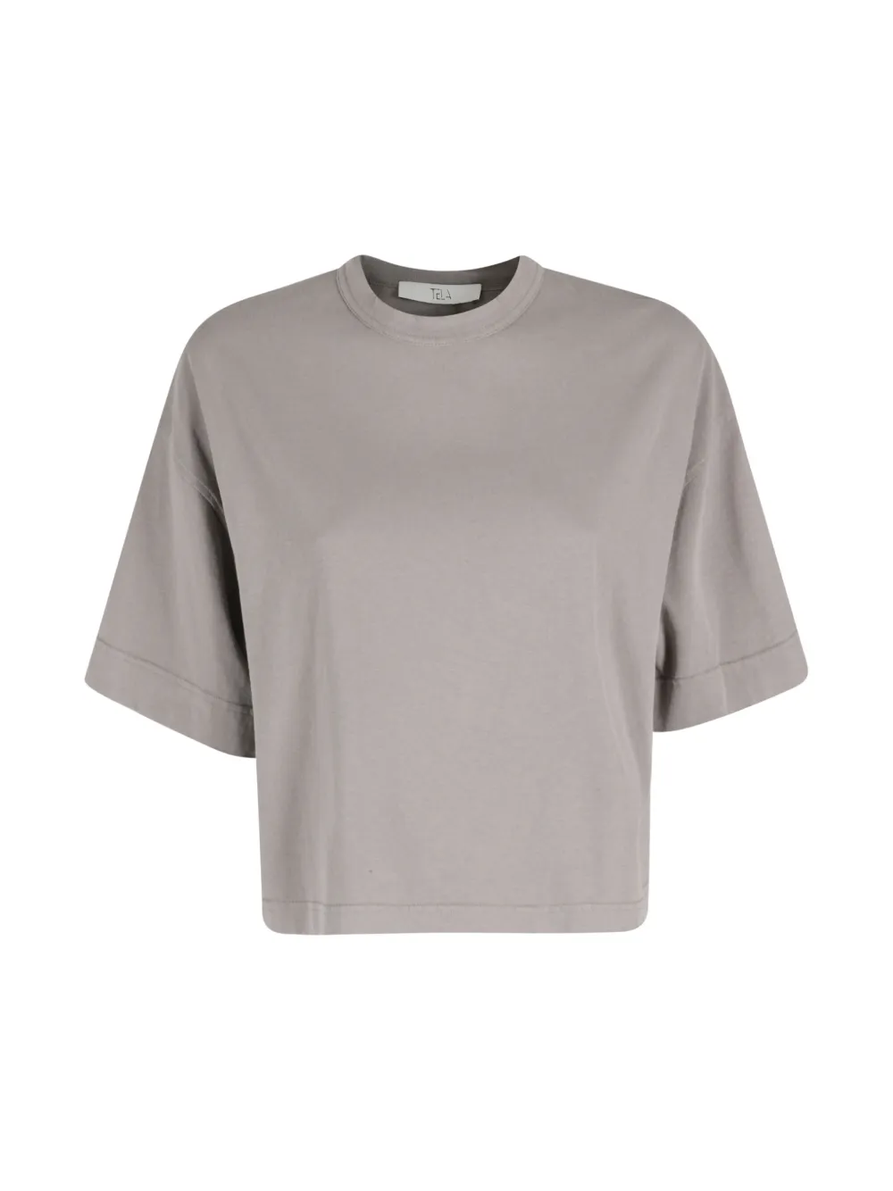 Tela Mojito round-neck T-shirt - Grigio