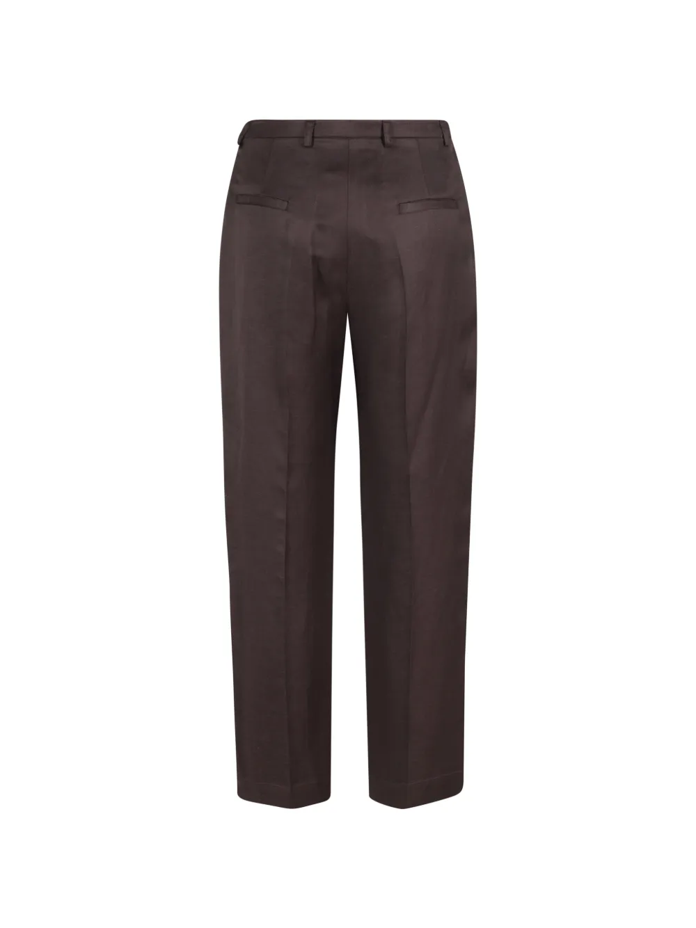  Tela Renato Pleated Trousers - Brown 