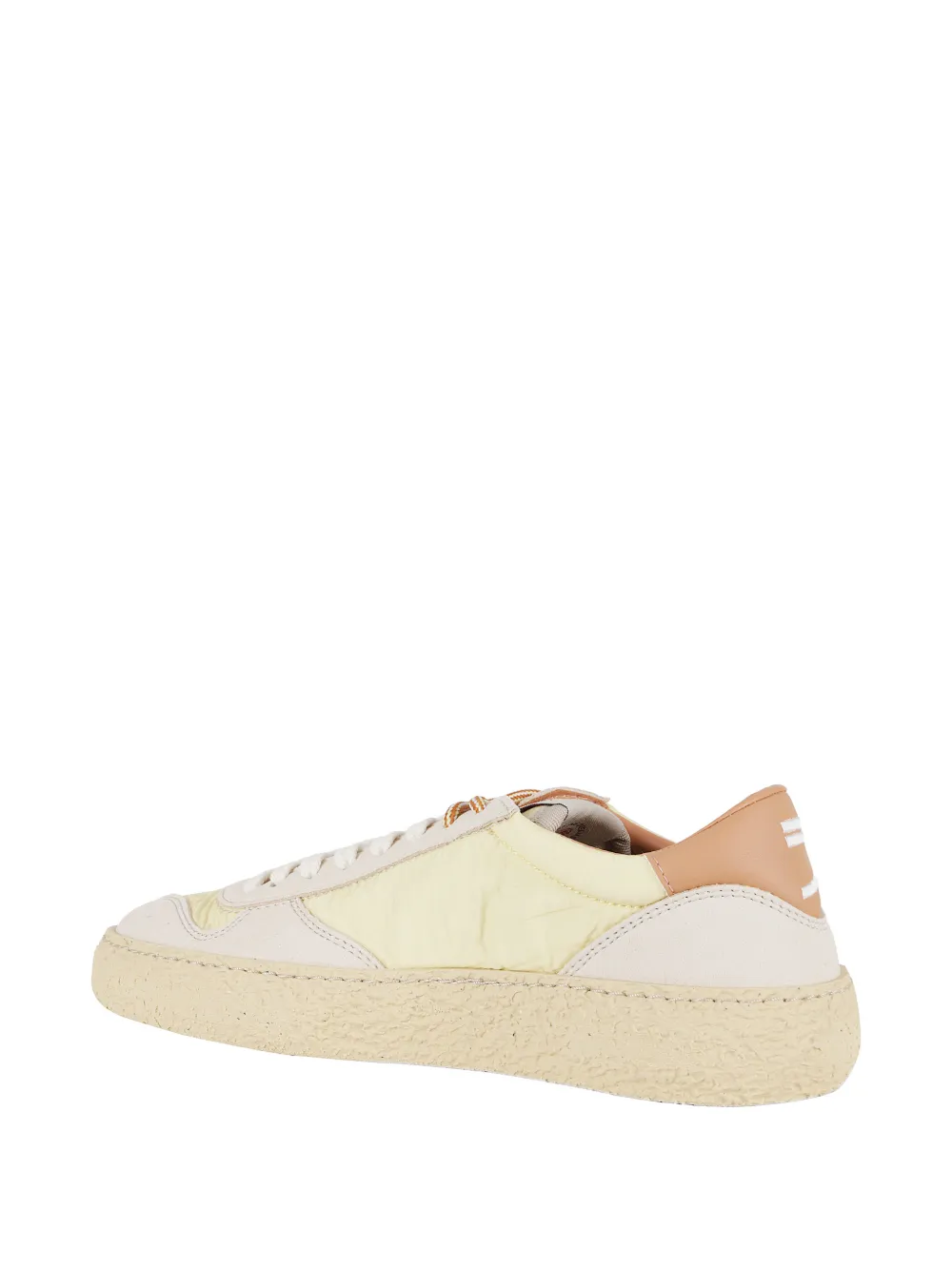 Puraai Sneakers met vlakken Geel