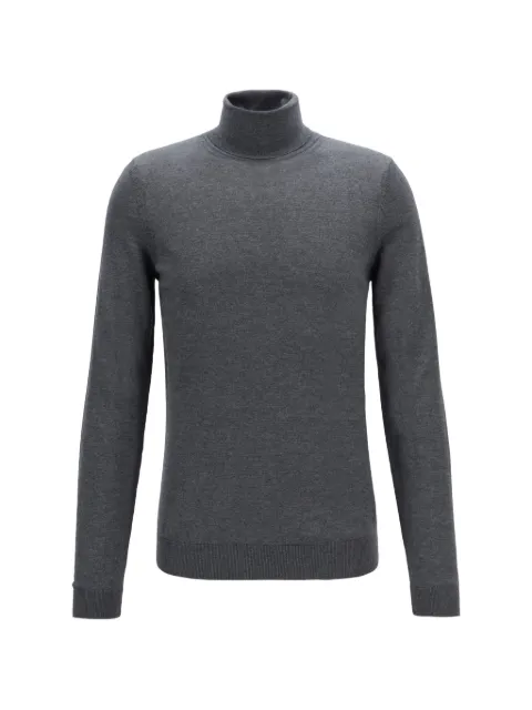 BOSS roll-neck wool sweater