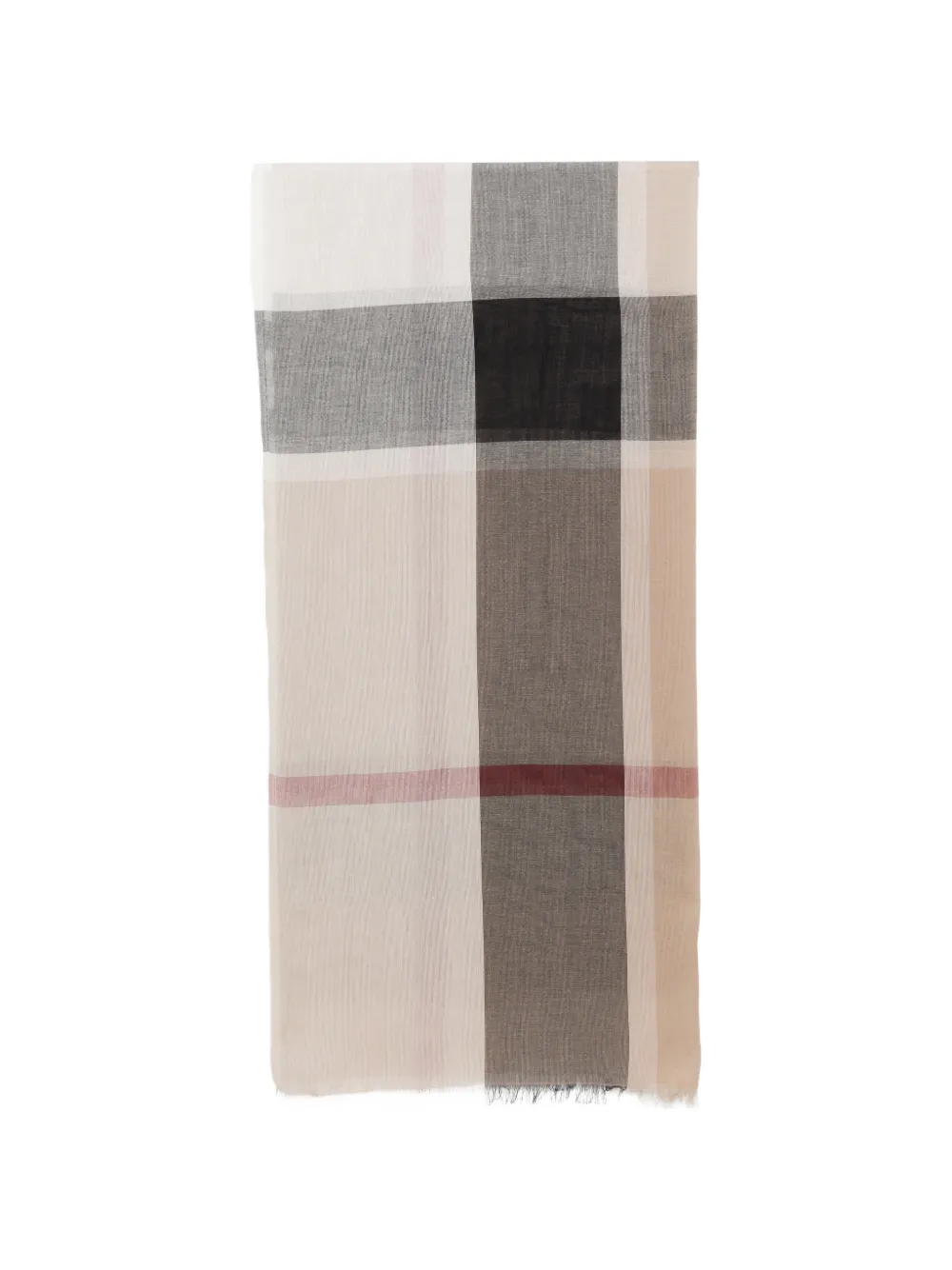 Barbour checked scarf - Toni neutri
