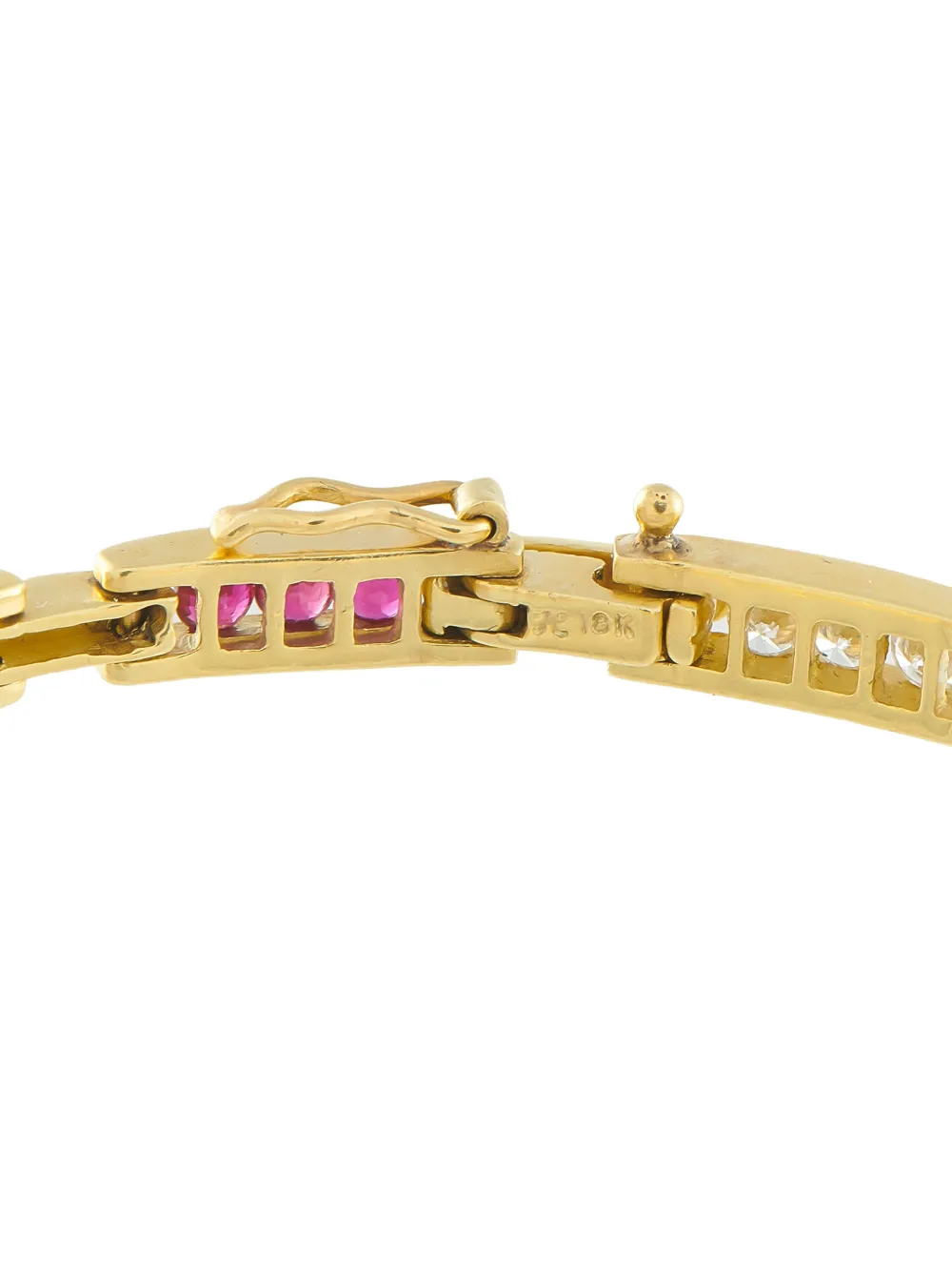 Diamond And Ruby Bracelet