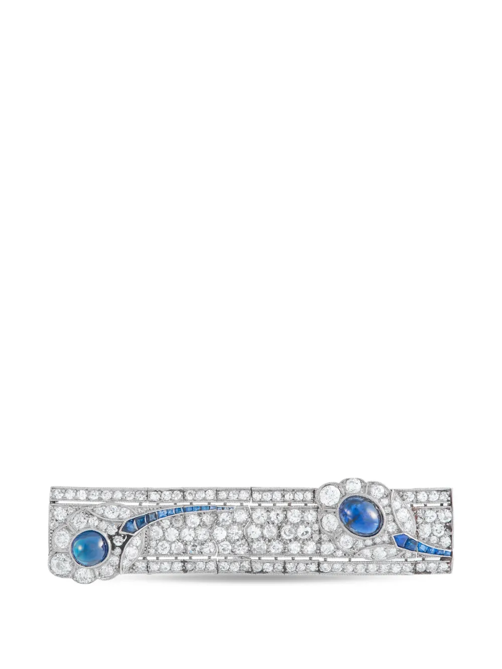 LB Exclusive diamond and sapphire brooch - Argento
