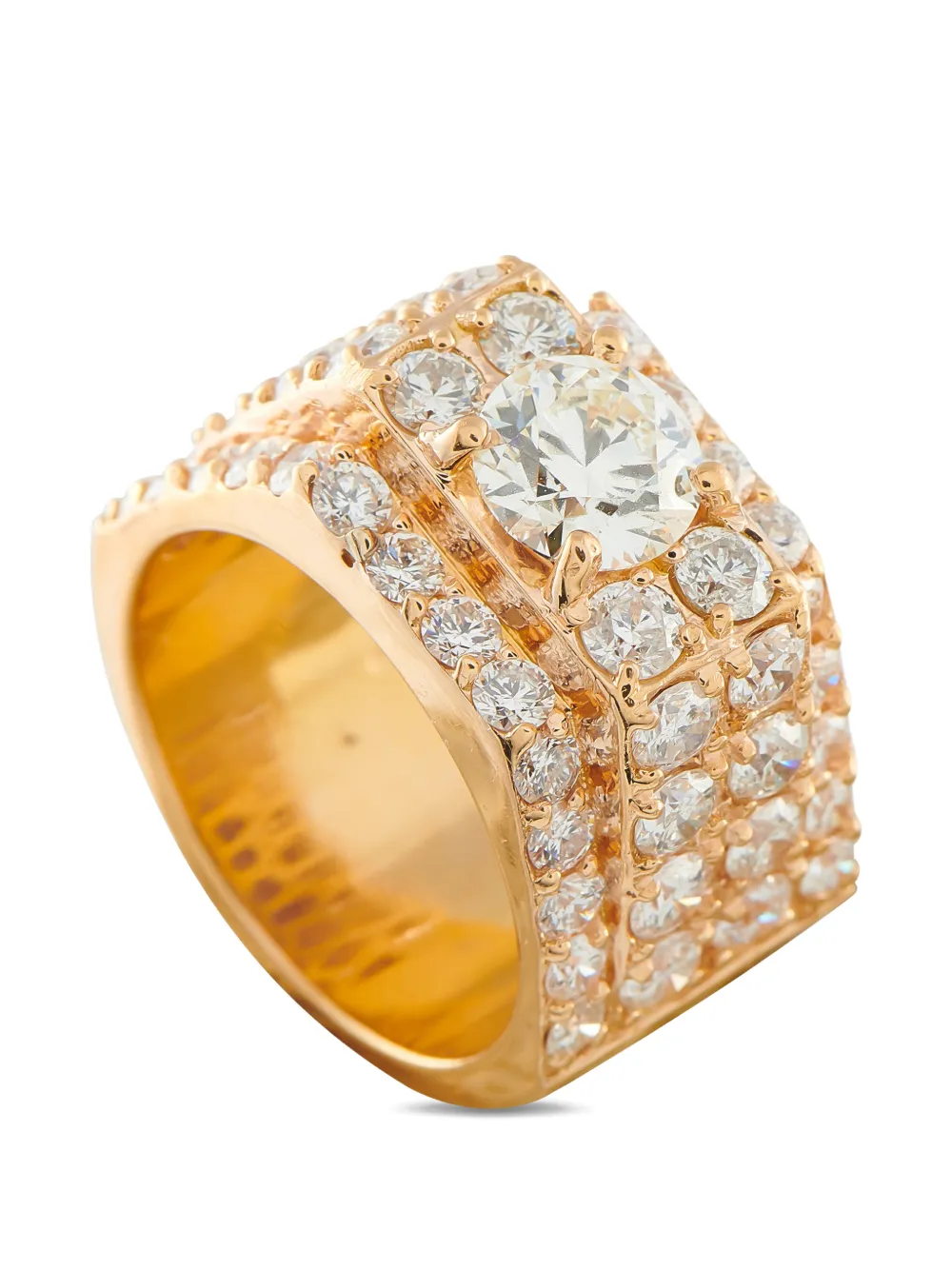 LB Exclusive diamond rose gold ring - Oro