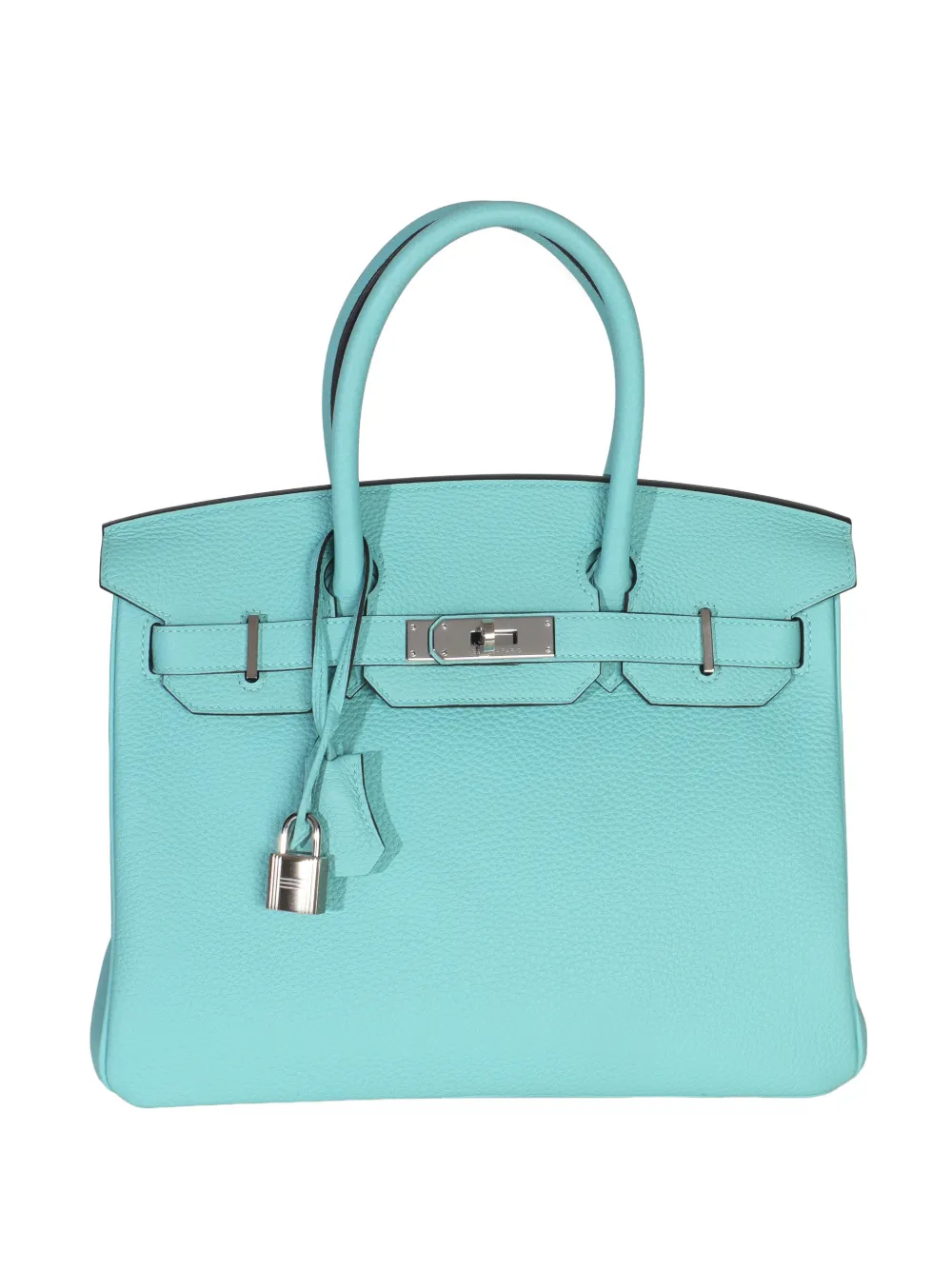 Hermès Pre-Owned Birkin 30 leather handbag - Blu