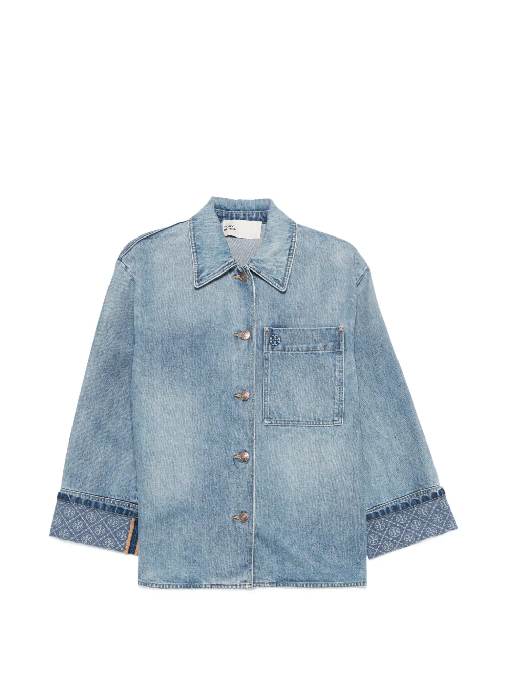 Tory Burch Barn denim jacket - Blau