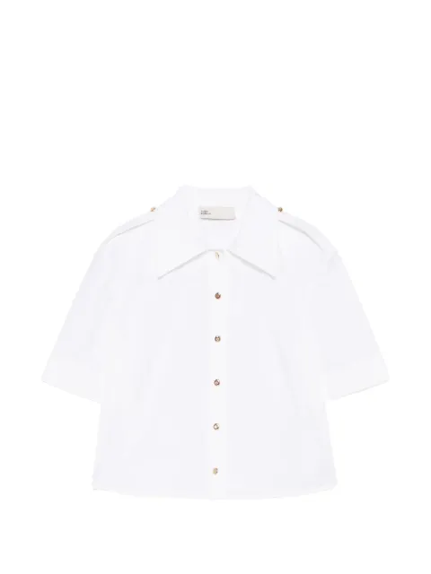 Tory Burch poplin camp shirt