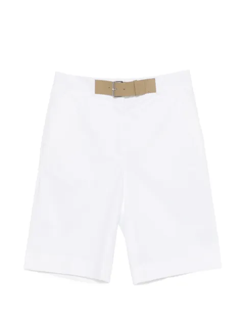 Tory Burch Double T pleated shorts