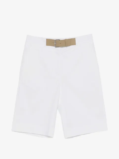 Tory Burch Double T pleated shorts