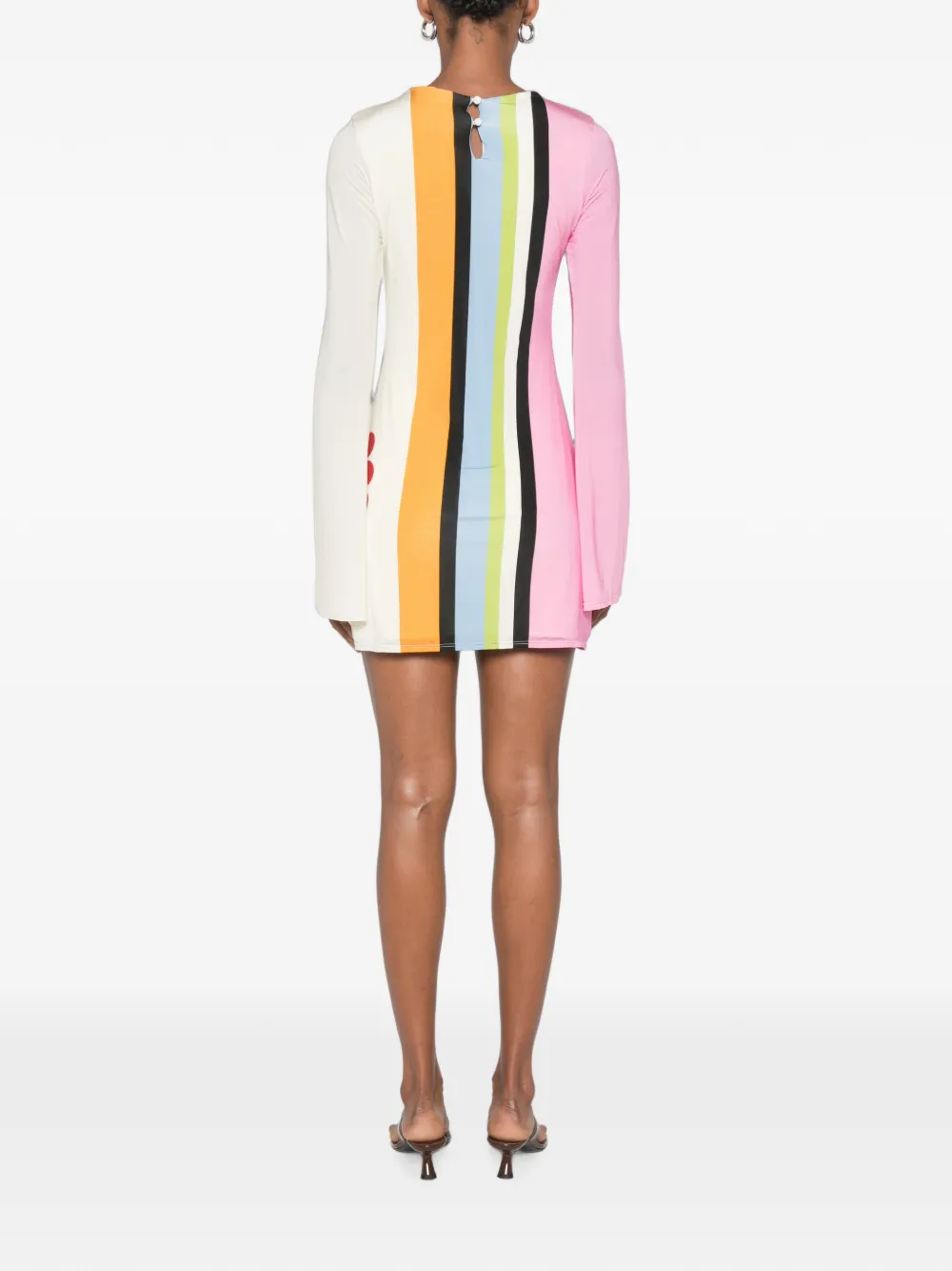 Cala de la Cruz Maisha mini-jurk Beige