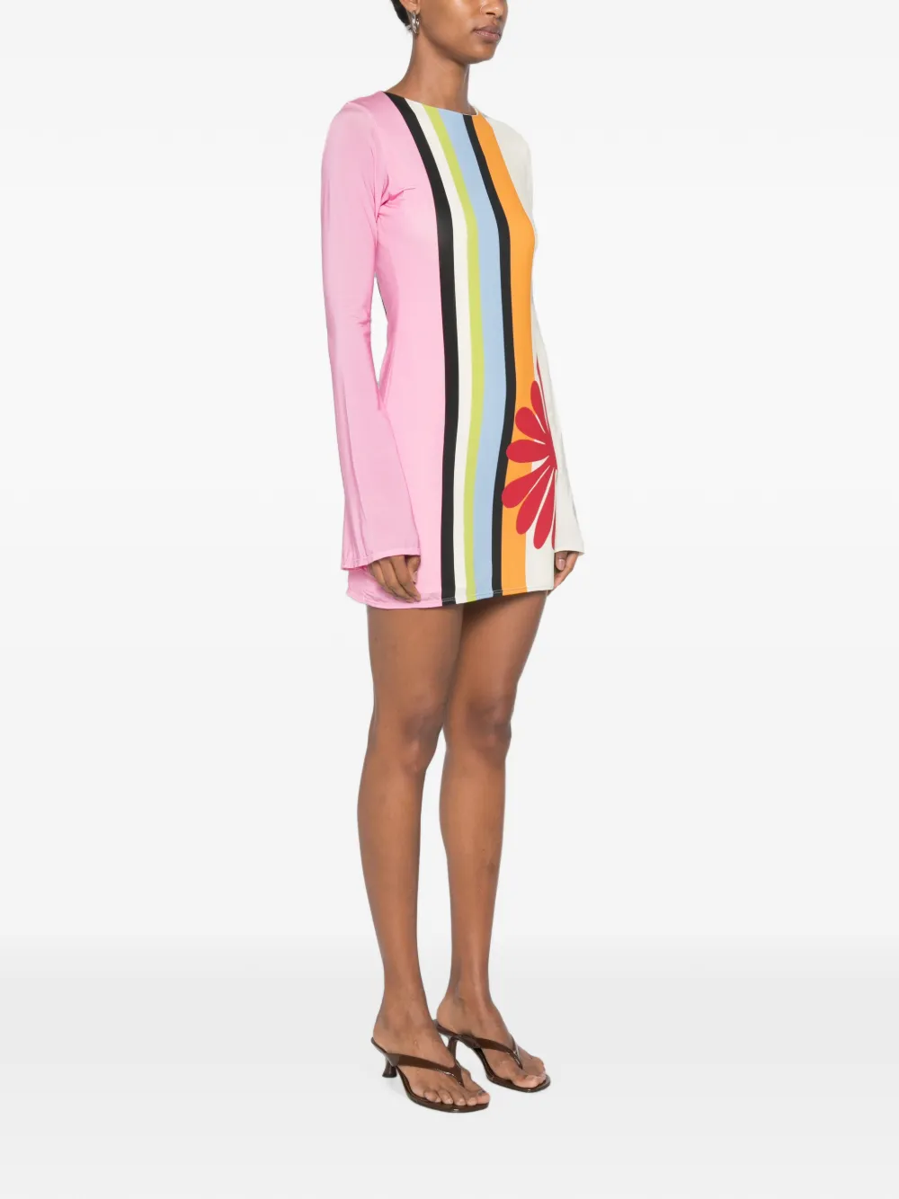 Cala de la Cruz Maisha mini-jurk Beige