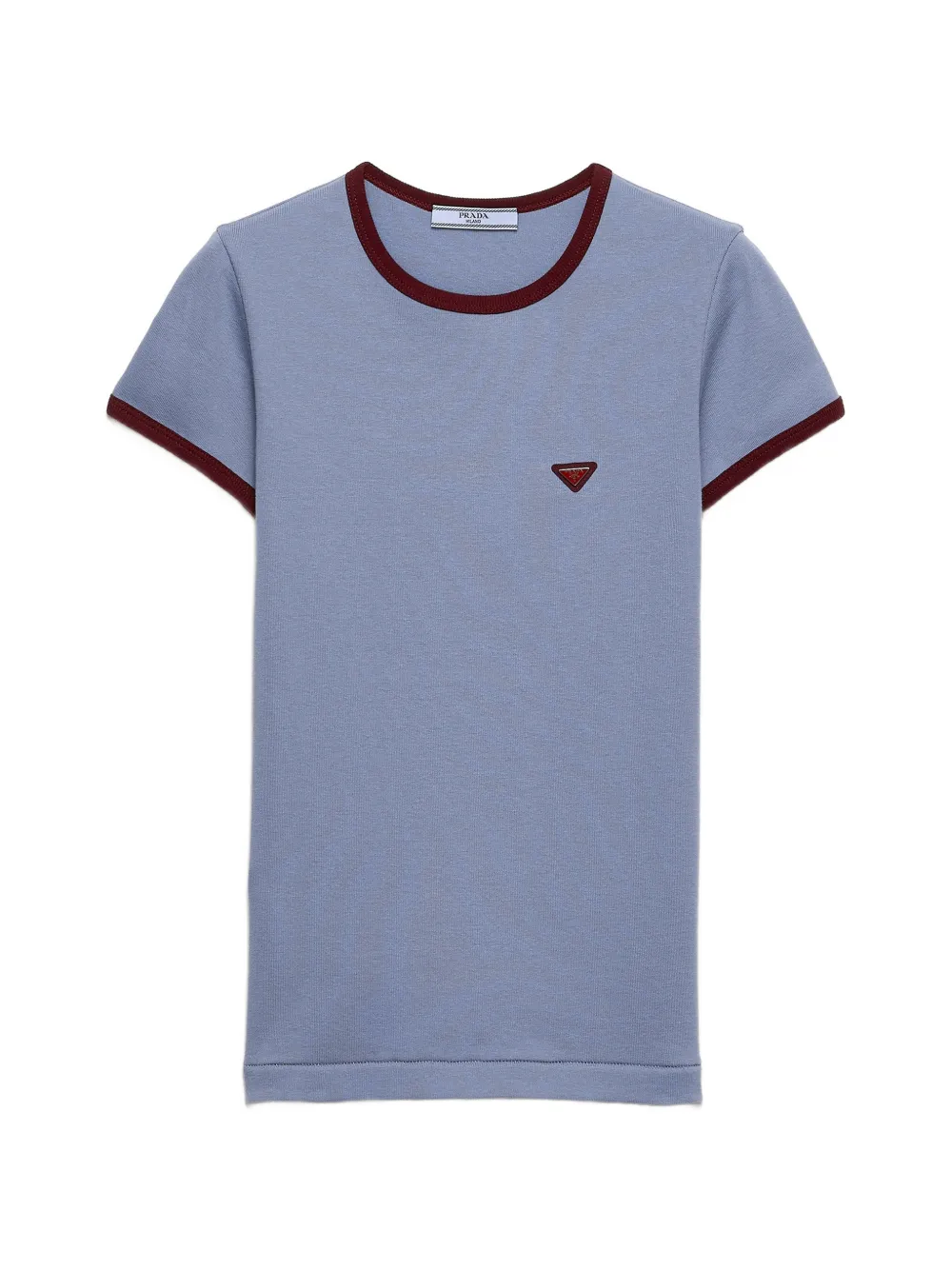 Prada T-shirt in cotone - Blu
