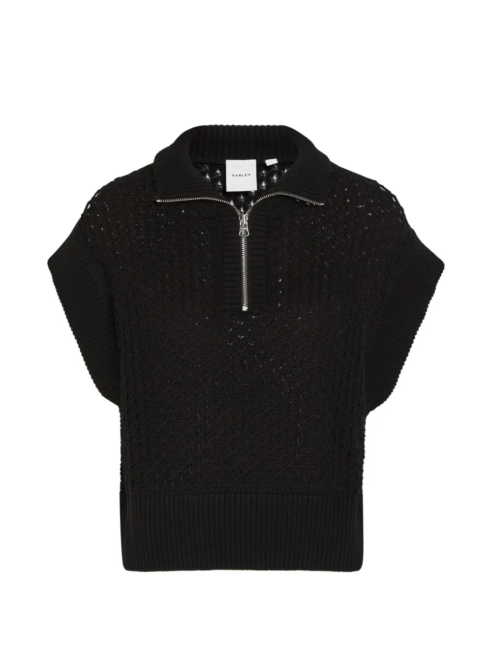 Varley Gaines half-zip top - Schwarz