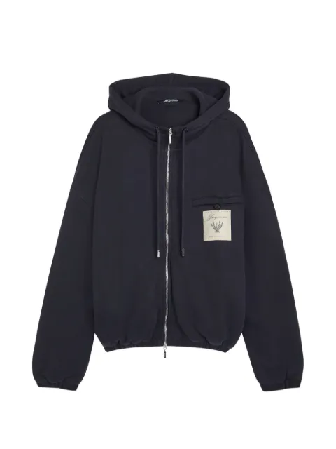 Jacquemus Torneo hooded zip sweatshirt