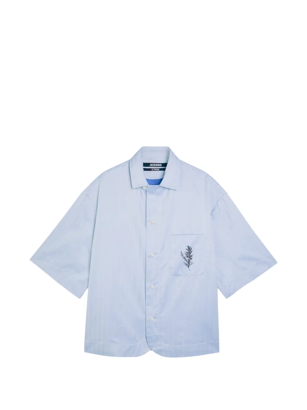Jacquemus Chemise Gardian shirt - Blu