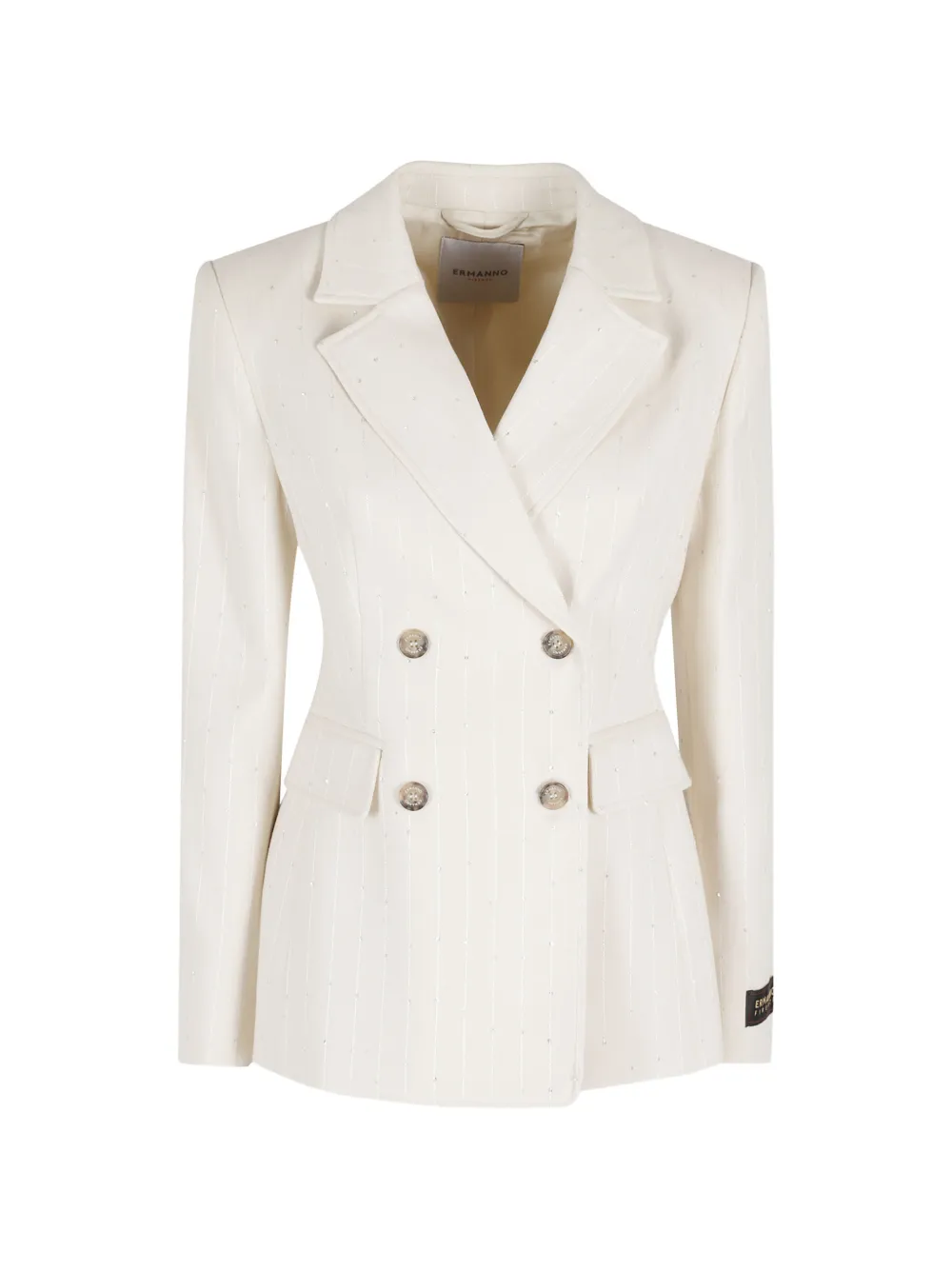 ERMANNO FIRENZE double-breasted blazer - Nude
