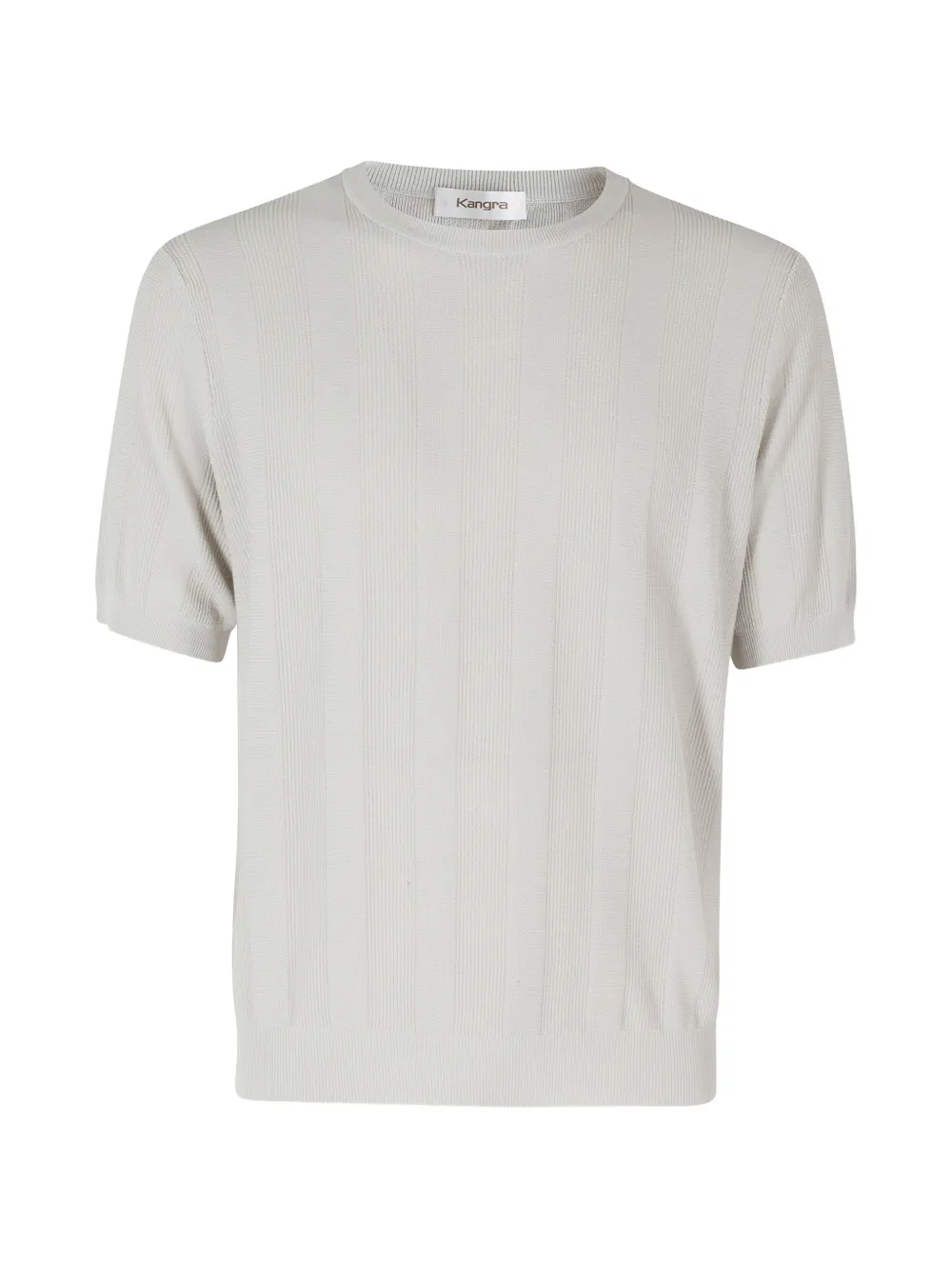 Kangra ribbed T-shirt - Toni neutri