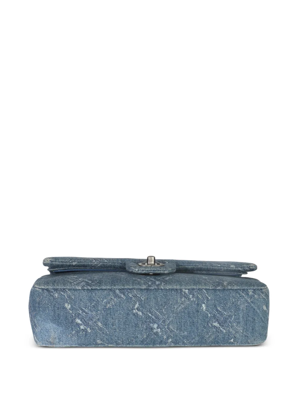 CHANEL Pre-Owned 2019 クラシック フラップ チェーン プリント デニム
