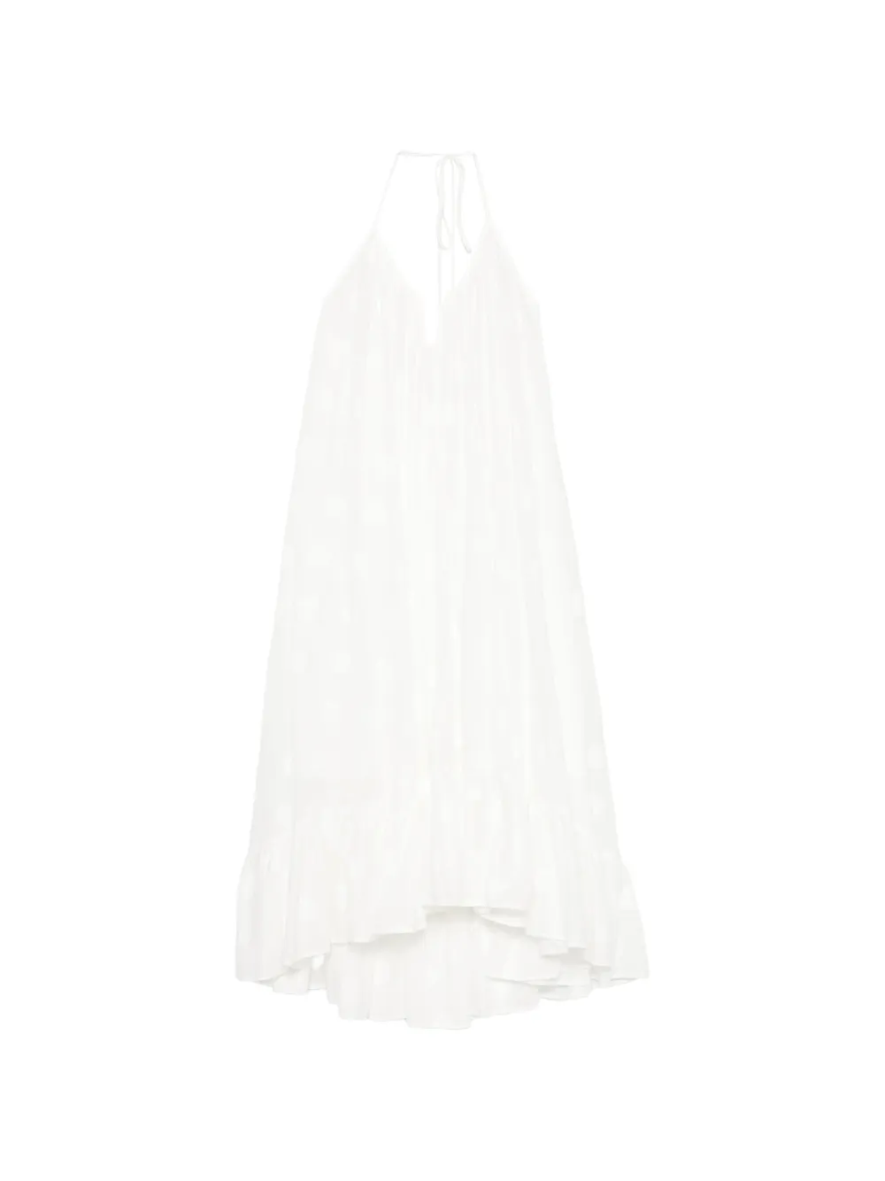 ZIMMERMANN Solstice polka-dot midi dress - Toni neutri