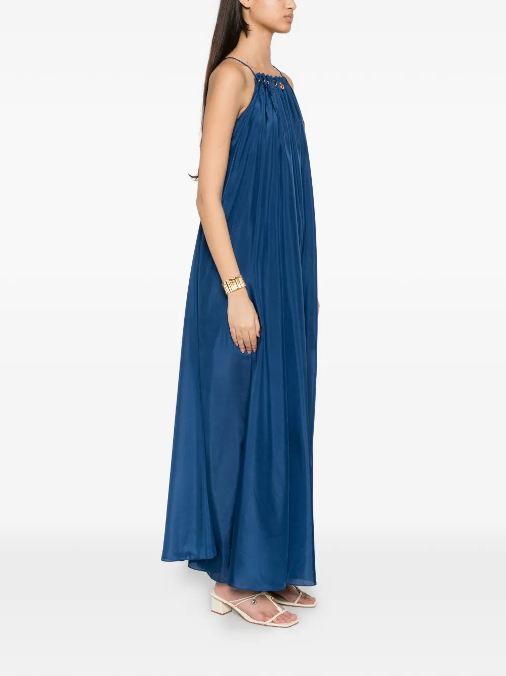 ZIMMERMANN Aster jurk verfraaid met kralen Blauw