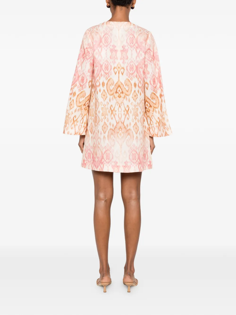 ZIMMERMANN Aster Jurk met print Roze
