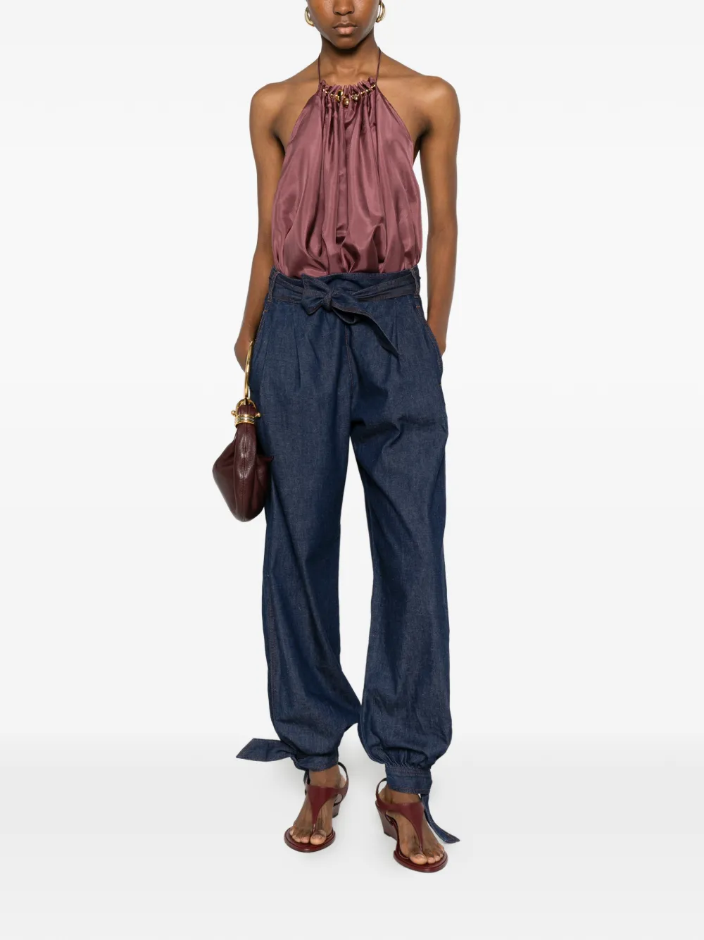 ZIMMERMANN Aster denim broek Blauw