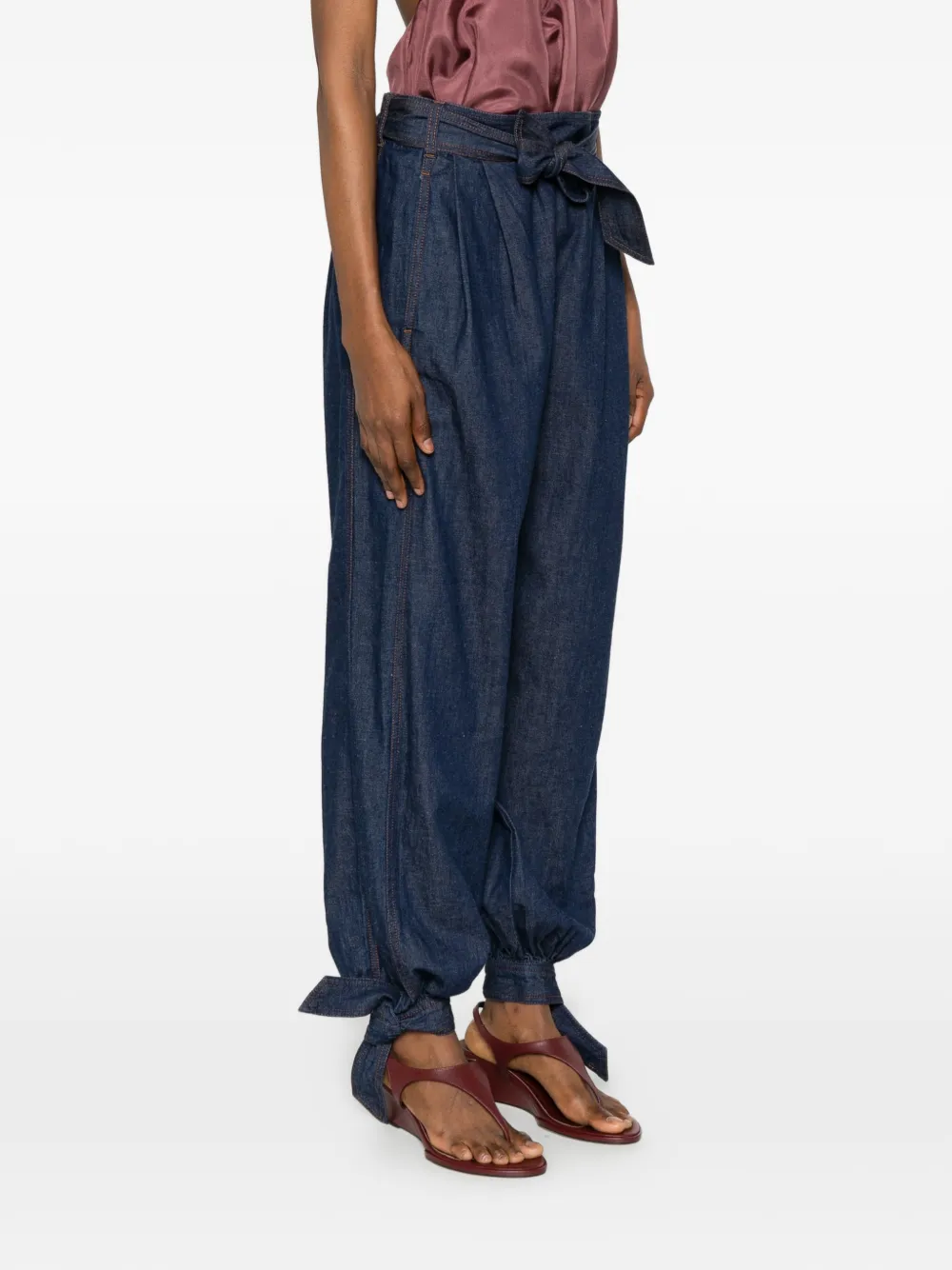 ZIMMERMANN Aster denim broek Blauw