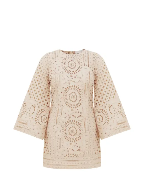 ZIMMERMANN Indra embroidered mini dress