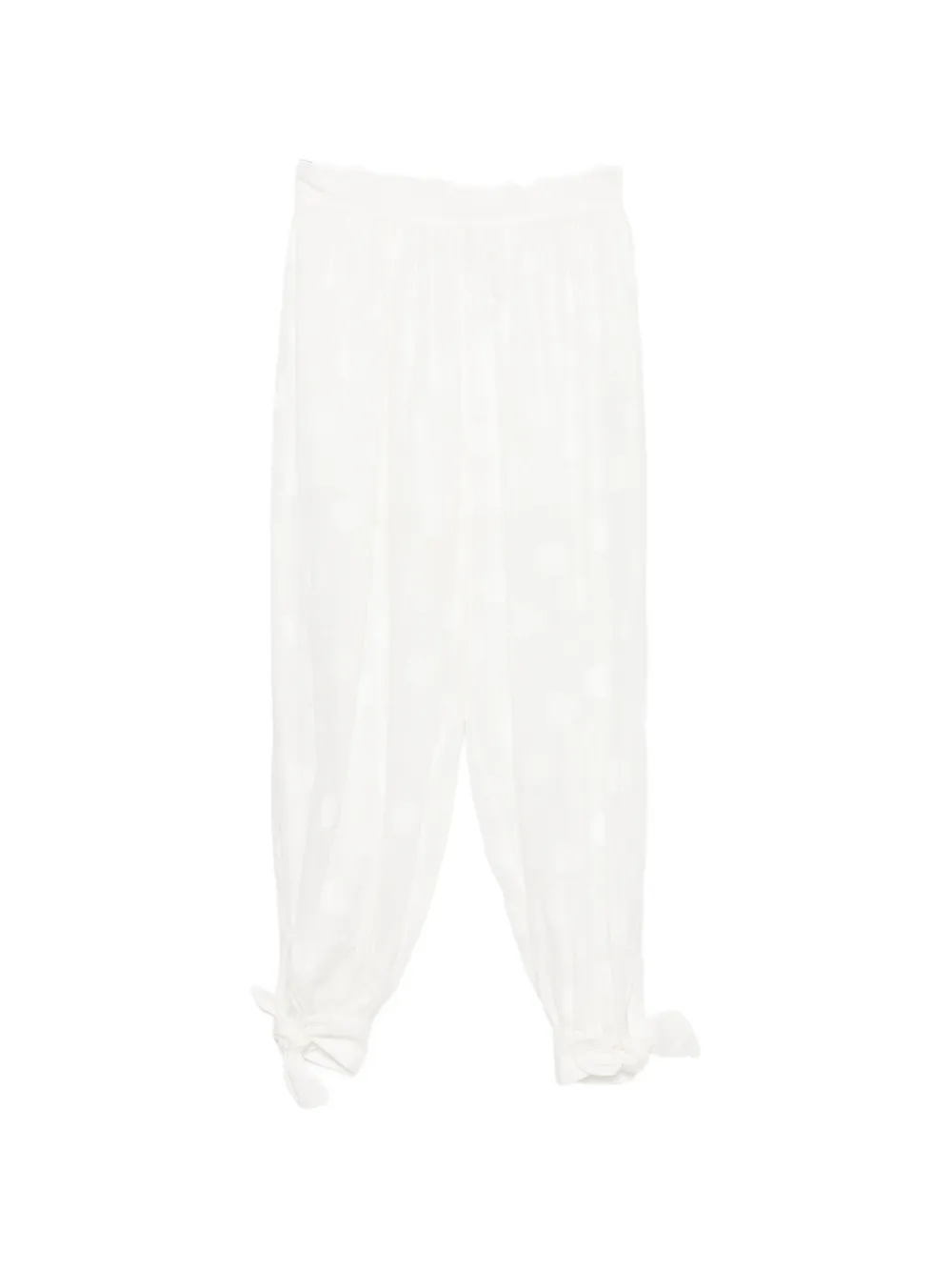 ZIMMERMANN Solstice polka-dot trousers - Neutrals