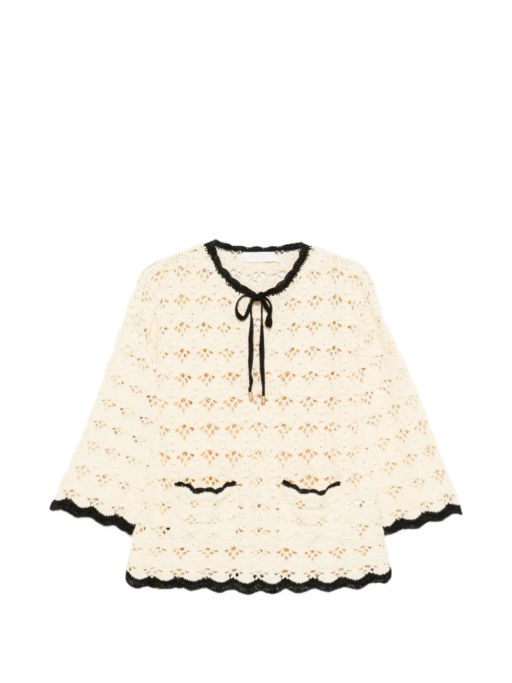 ZIMMERMANN Aster tunic - Neutrals