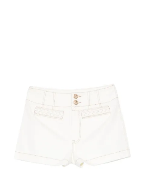 ZIMMERMANN Roselight braided-trim shorts