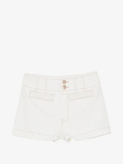 ZIMMERMANN Roselight braided-trim shorts