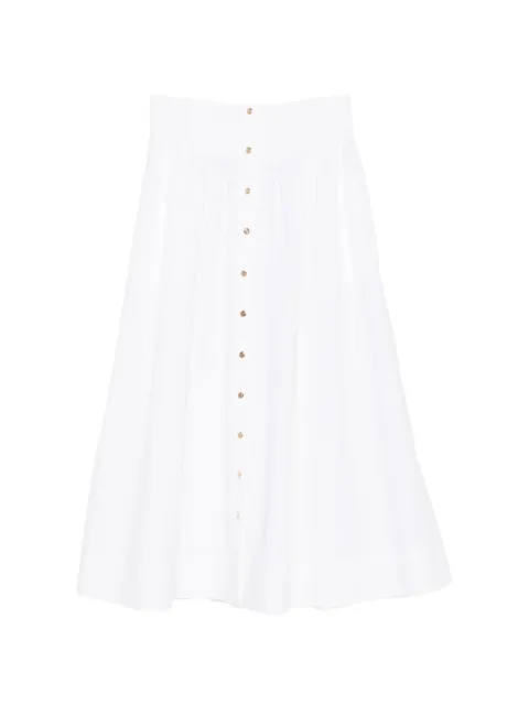 Tory Burch falda corta con botones