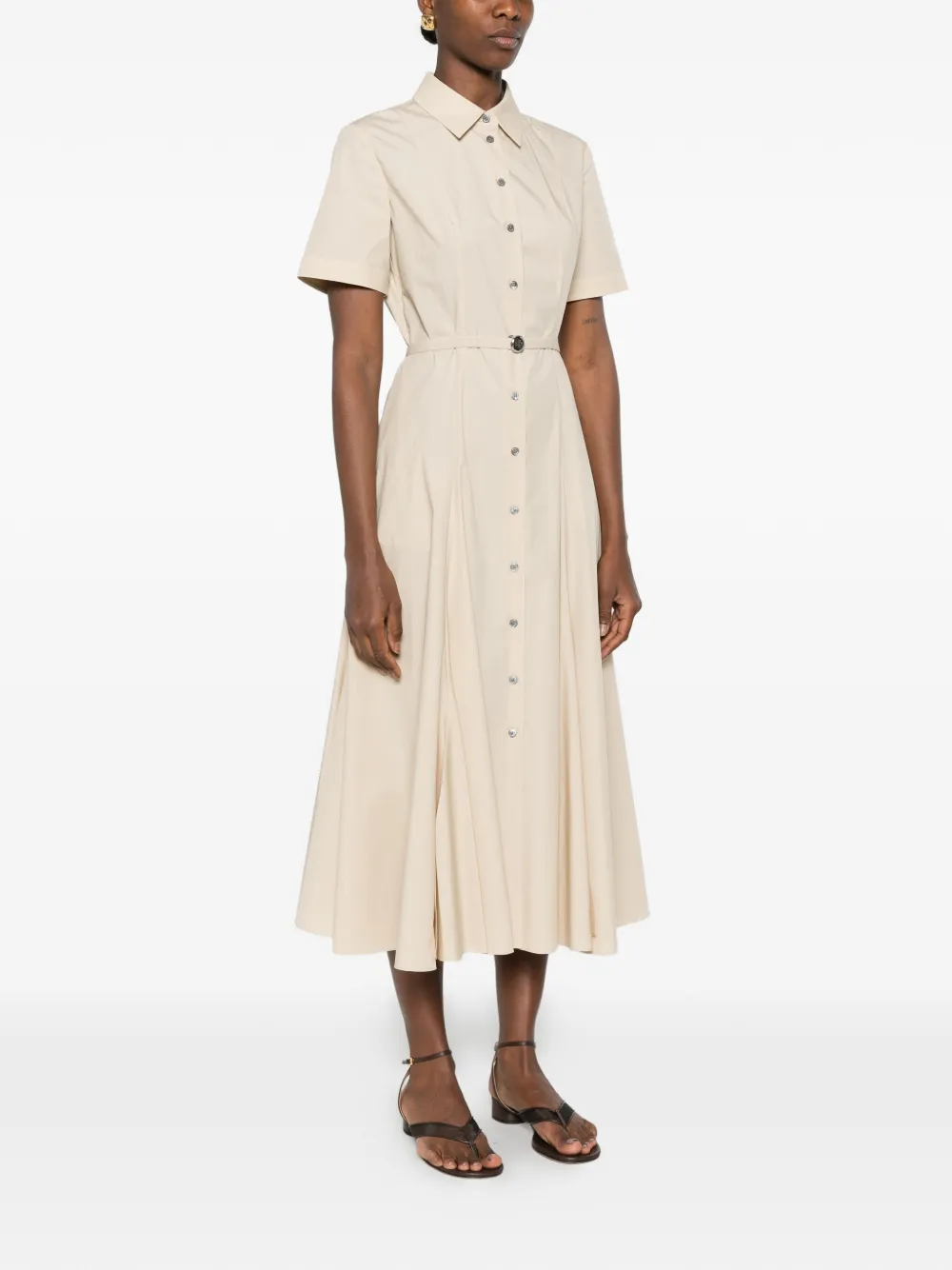 Tory Burch Katoenen blousejurk Beige