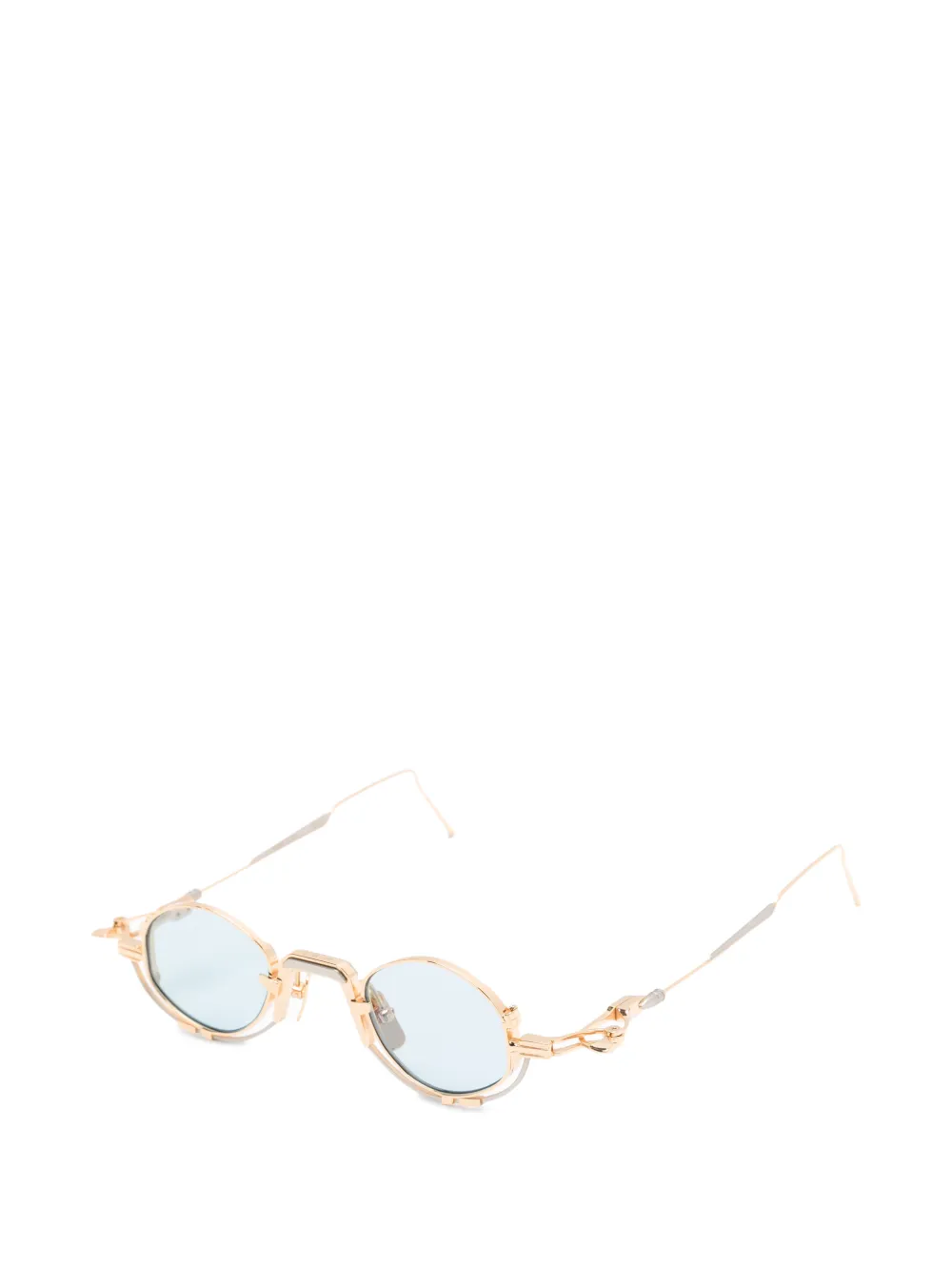  Voa Collective Nivara Round-frame Sunglasses - Gold 