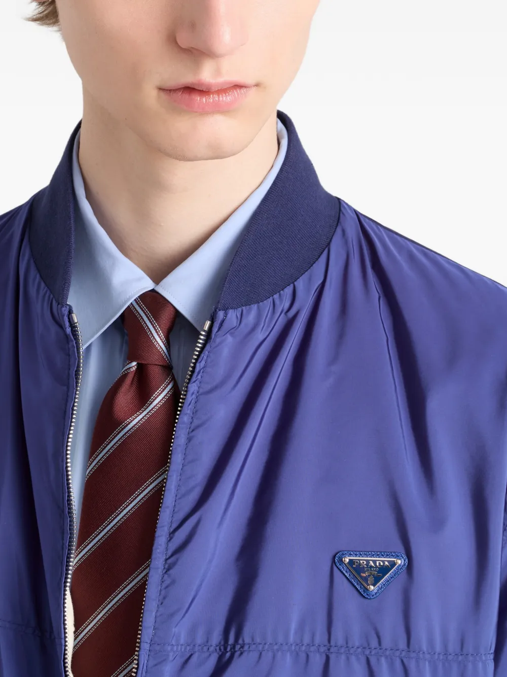 reversible Re-Nylon bomber jacket