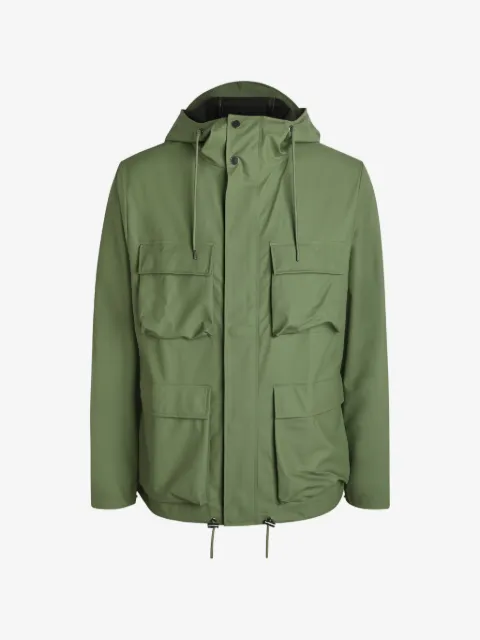 Rains veste Pocket Jacket à capuche