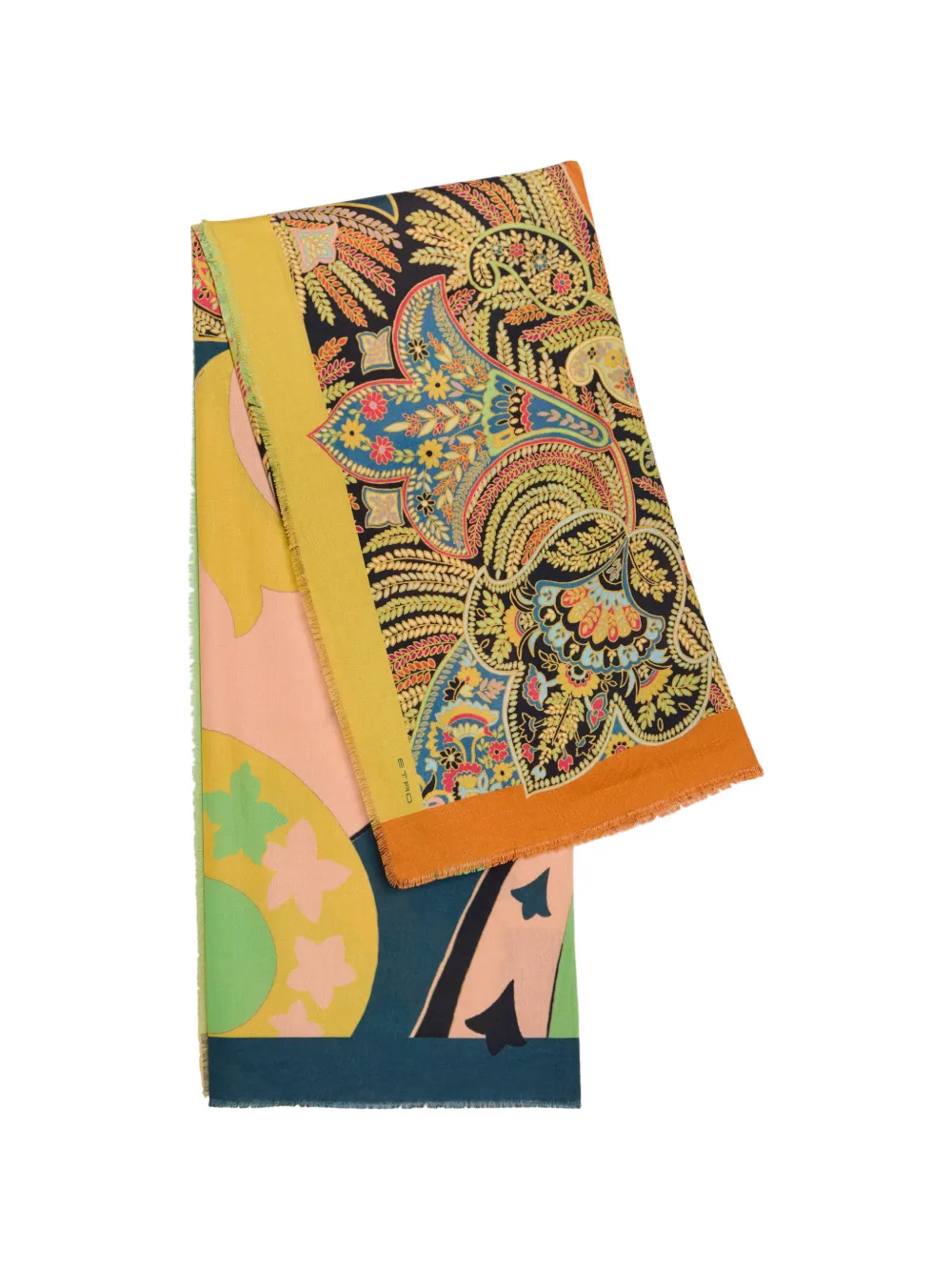 ETRO paisley-print scarf - Giallo