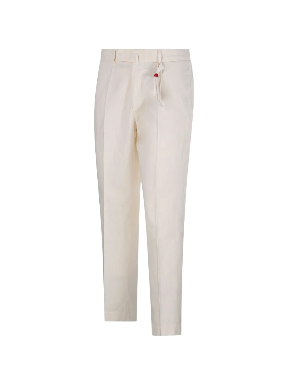  Santaniello Belt-loop Trousers - Neutrals 