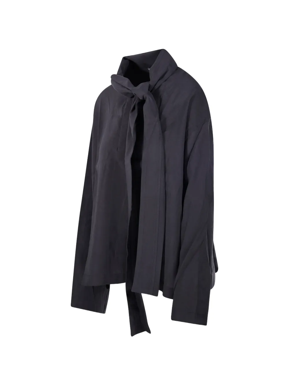  Studio Nicholson Colt Tie Neck Top - Blue 