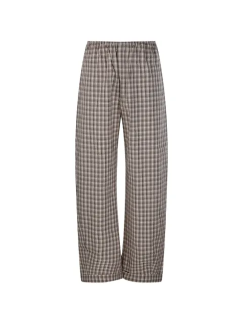 Nanushka Yayoi check trousers