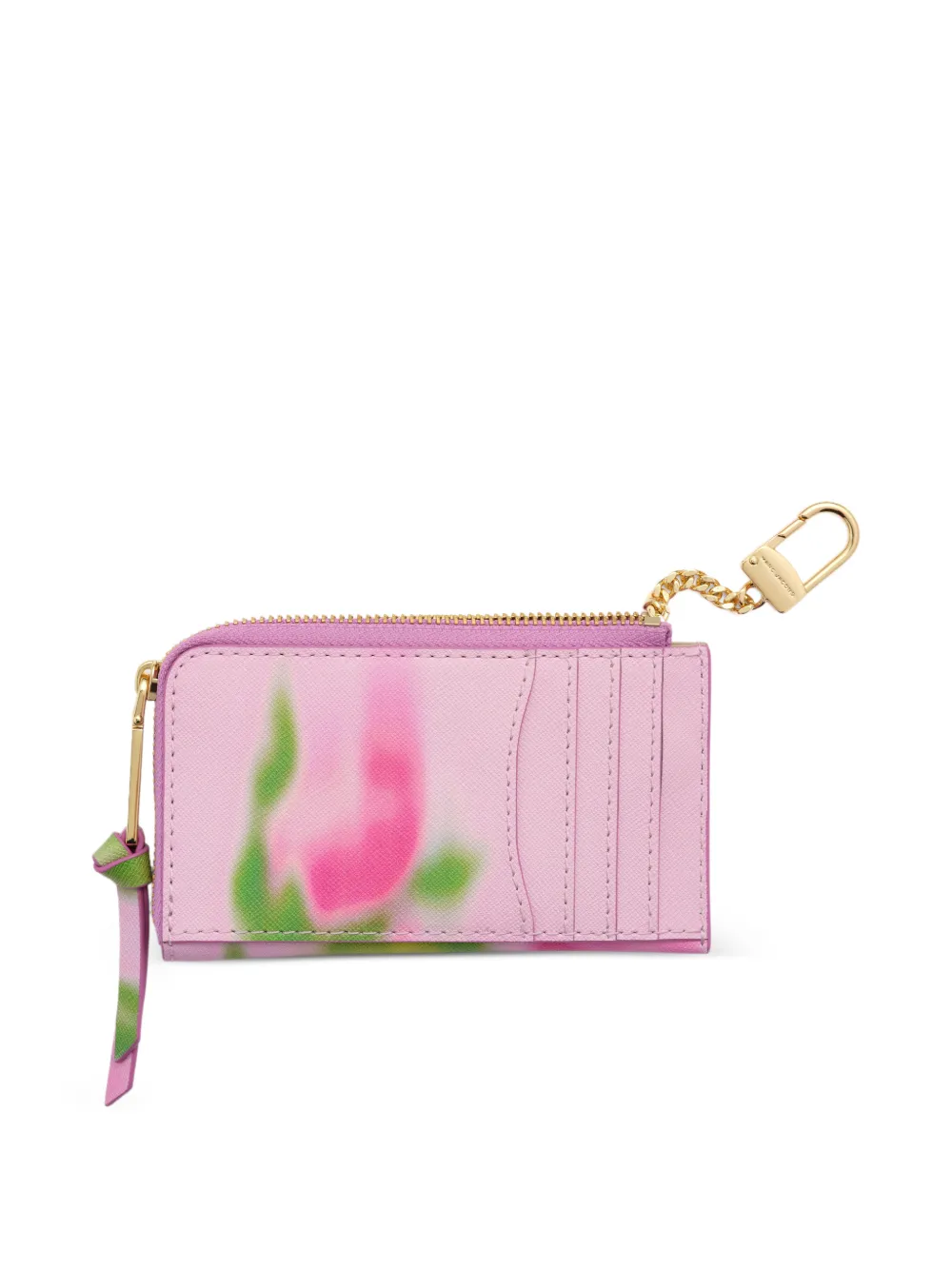 Marc Jacobs The Blured Floral Snapshot portemonnee met bloemenprint Roze